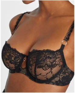 Soutien-gorge Corbeille Aubade Night Bird (Black Queen) -Magasin De Lingerie De Mode soutien gorge corbeille aubade night bird black queen 2