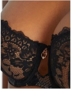 Soutien-gorge Corbeille Aubade Night Bird (Black Queen) -Magasin De Lingerie De Mode soutien gorge corbeille aubade night bird black queen 4