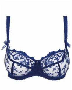 Soutien-gorge Corbeille Avec Armatures Empreinte Gaby (Saphir) -Magasin De Lingerie De Mode soutien gorge corbeille avec armatures empreinte gaby saphir 1