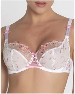Soutien-gorge Corbeille Bien-être Lise Charmel Été Frivole (Blanc Frivole) -Magasin De Lingerie De Mode soutien gorge corbeille bien etre lise charmel ete frivole blanc frivole 2