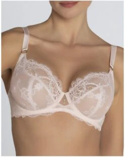 Soutien-gorge Corbeille Bien-être Lise Charmel Sublime En Dentelle (Rose Sublime) -Magasin De Lingerie De Mode soutien gorge corbeille bien etre lise charmel sublime en dentelle rose sublime 2
