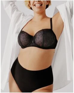 Soutien-gorge Corbeille Chantelle Day To Night (Noir) -Magasin De Lingerie De Mode soutien gorge corbeille chantelle day to night noir 6
