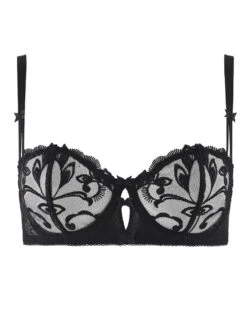 Soutien-gorge Corbeille Confort Aubade Au Bal De Flore (Noir) -Magasin De Lingerie De Mode soutien gorge corbeille confort aubade au bal de flore noir 4