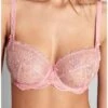Soutien-gorge Corbeille Empreinte Cléo (Rose Anglais) -Magasin De Lingerie De Mode soutien gorge corbeille empreinte cleo rose anglais