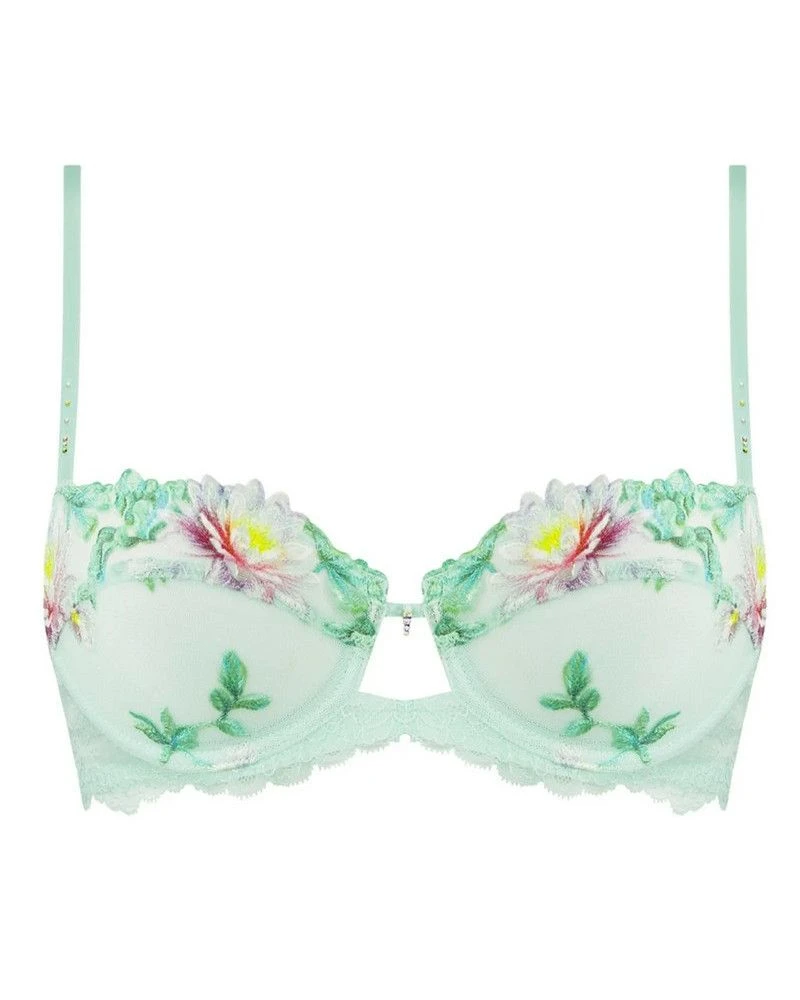 Soutien-gorge Corbeille Lise Charmel Amour Nymphea (Jade Aqua) 6 Soutien-gorge Corbeille Lise Charmel Amour Nymphea (Jade Aqua) – Image 4