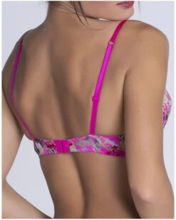 Soutien-gorge Corbeille Lise Charmel Envolée De Fleurs (Envolée Fuschia) -Magasin De Lingerie De Mode soutien gorge corbeille lise charmel envolee de fleurs envolee fuschia 2