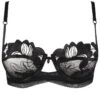 Soutien-gorge Corbeille Lise Charmel Glamour Couture (Noir) -Magasin De Lingerie De Mode soutien gorge corbeille lise charmel glamour couture noir