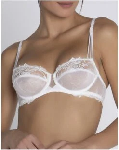 Soutien-gorge Corbeille Lise Charmel Source Beauté (Ecru Nacre) -Magasin De Lingerie De Mode soutien gorge corbeille lise charmel source beaute ecru nacre 1