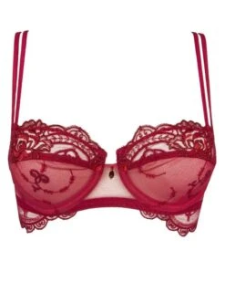 Soutien-gorge Corbeille Lise Charmel Tellement Glamour (So Rubis) -Magasin De Lingerie De Mode soutien gorge corbeille lise charmel tellement glamour so rubis 1