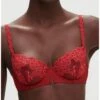 Simone Perele Soutien-gorge Corbeille Simone Pérèle Saga (Lipstick) -Magasin De Lingerie De Mode soutien gorge corbeille simone perele saga lipstick
