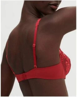 Simone Perele Soutien-gorge Corbeille Simone Pérèle Saga (Lipstick) -Magasin De Lingerie De Mode soutien gorge corbeille simone perele saga lipstick 2