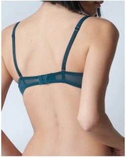 Simone Perele Soutien-gorge Corbeille Simone Pérèle Utopia (Vert Anglais) -Magasin De Lingerie De Mode soutien gorge corbeille simone perele utopia vert anglais 1