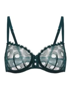 Simone Perele Soutien-gorge Corbeille Simone Pérèle Utopia (Vert Anglais) -Magasin De Lingerie De Mode soutien gorge corbeille simone perele utopia vert anglais 2