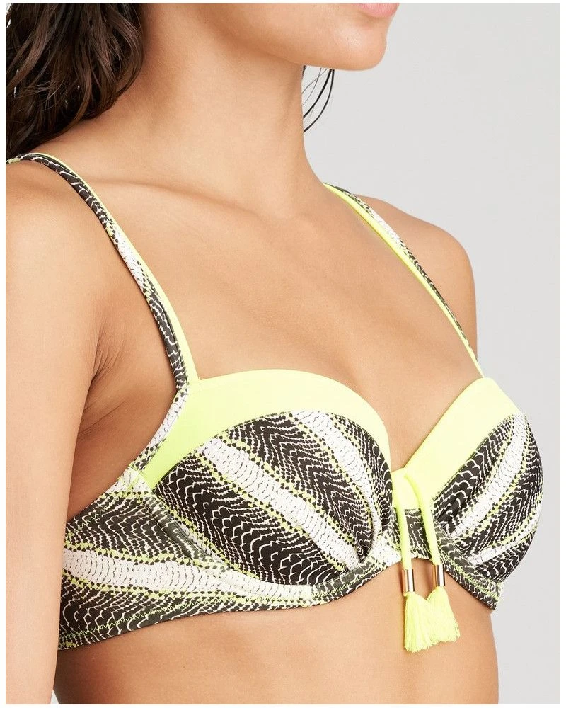 Soutien-gorge De Bain Balconnet Marie Jo Bain Murcia (Yellow Flash) 5 Soutien-gorge De Bain Balconnet Marie Jo Bain Murcia (Yellow Flash) – Image 3