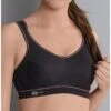 Soutien-gorge De Sport Anita Active Extrême Control (Noir/Doré) -Magasin De Lingerie De Mode soutien gorge de sport anita active extreme control noirdore