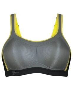 Soutien-gorge De Sport Anita Active Momentum (Gris Iconic) -Magasin De Lingerie De Mode soutien gorge de sport anita active momentum gris iconic 1
