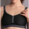Soutien-gorge De Sport Anita Active Performance (Noir/Anthracite) -Magasin De Lingerie De Mode soutien gorge de sport anita active performance noiranthracite