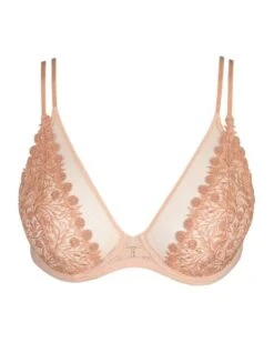 Soutien-gorge Décolleté Plongeant Marie Jo Danae (Pinot Rose) -Magasin De Lingerie De Mode soutien gorge decollete plongeant marie jo danae pinot rose 3