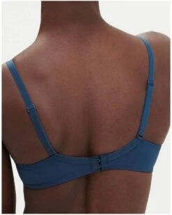 Simone Perele Soutien-gorge Décolleté Plongeant Simone Pérèle Délice (Bleu Prestige) -Magasin De Lingerie De Mode soutien gorge decollete plongeant simone perele delice bleu prestige 1