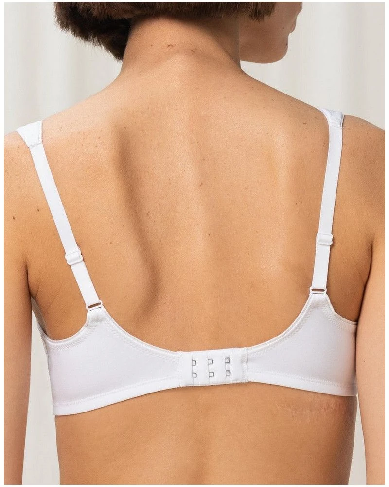 Soutien-gorge Emboîtant Bien-être Triumph Modern Lace+Cotton (Blanc) 4 Soutien-gorge Emboîtant Bien-être Triumph Modern Lace+Cotton (Blanc) – Image 2