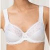 Soutien-gorge Emboîtant Bien-être Triumph Modern Lace+Cotton (Blanc) -Magasin De Lingerie De Mode soutien gorge emboitant bien etre triumph modern lacecotton blanc