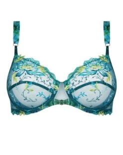 Soutien Gorge Emboitant Lise Charmel Grâce Aquatique (Floral Aqua) -Magasin De Lingerie De Mode soutien gorge emboitant lise charmel grace aquatique floral aqua 1