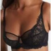 Soutien-gorge Emboîtant Plunge Aubade Flowermania (Noir) -Magasin De Lingerie De Mode soutien gorge emboitant plunge aubade flowermania noir