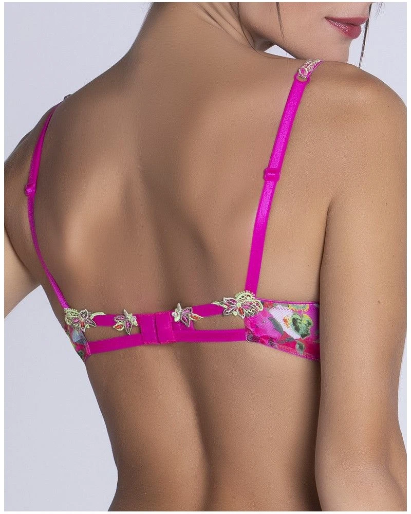 Soutien-gorge Glamour Lise Charmel Envolée De Fleurs (Envolée Fuschia) 5 Soutien-gorge Glamour Lise Charmel Envolée De Fleurs (Envolée Fuschia) – Image 3