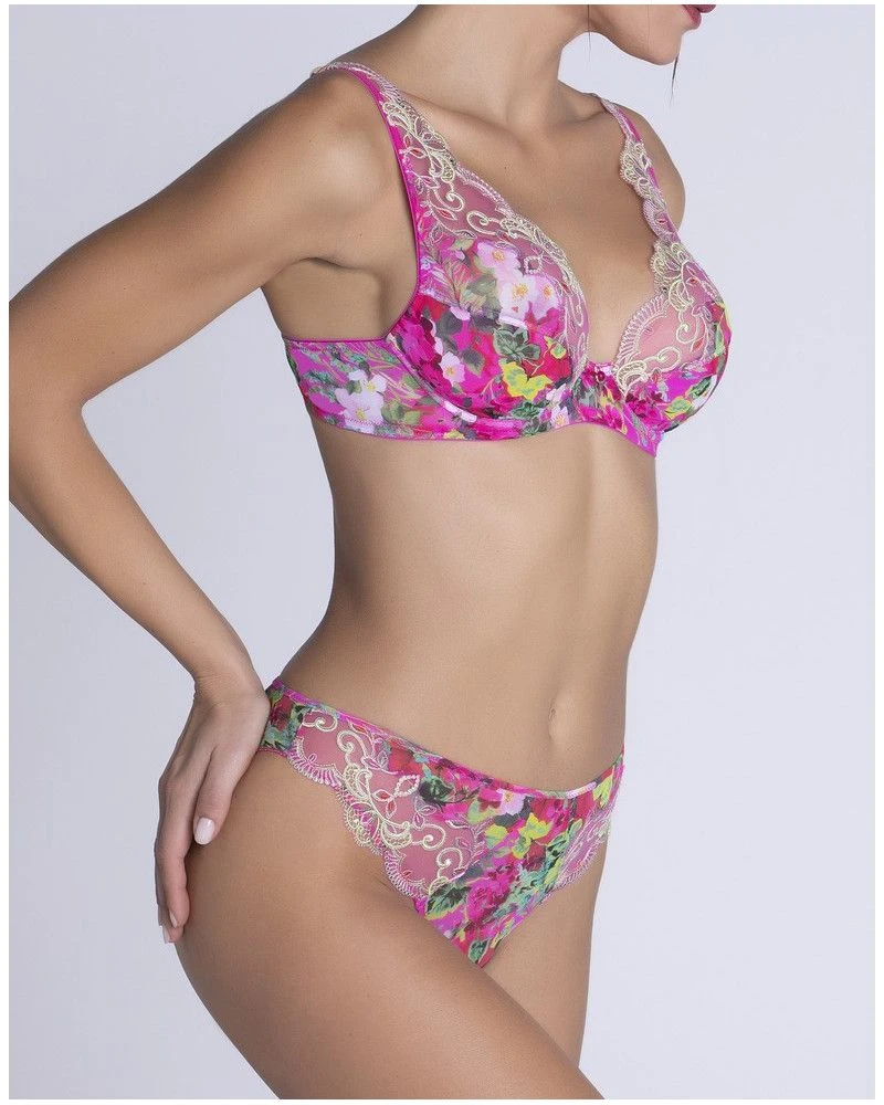 Soutien-gorge Glamour Lise Charmel Envolée De Fleurs (Envolée Fuschia) 7 Soutien-gorge Glamour Lise Charmel Envolée De Fleurs (Envolée Fuschia) – Image 5