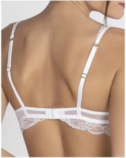 Soutien-gorge Glamour Lise Charmel Féérie Couture (Blanc) -Magasin De Lingerie De Mode soutien gorge glamour lise charmel feerie couture blanc 3