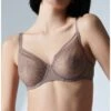 Simone Perele Soutien-gorge Moulé Simone Pérèle Comète (Marron Glacé) -Magasin De Lingerie De Mode soutien gorge moule simone perele comete marron glace