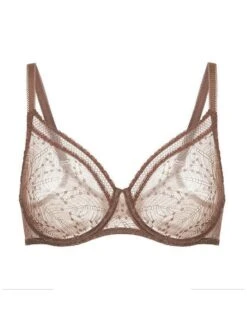 Simone Perele Soutien-gorge Moulé Simone Pérèle Comète (Marron Glacé) -Magasin De Lingerie De Mode soutien gorge moule simone perele comete marron glace 3