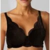 Simone Perele Soutien-gorge Moulé Triangle Simone Pérèle Karma (Noir) -Magasin De Lingerie De Mode soutien gorge moule triangle simone perele karma noir