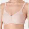 Soutien-gorge Moulé Triumph Modern Soft+Cotton (Beige) -Magasin De Lingerie De Mode soutien gorge moule triumph modern softcotton beige