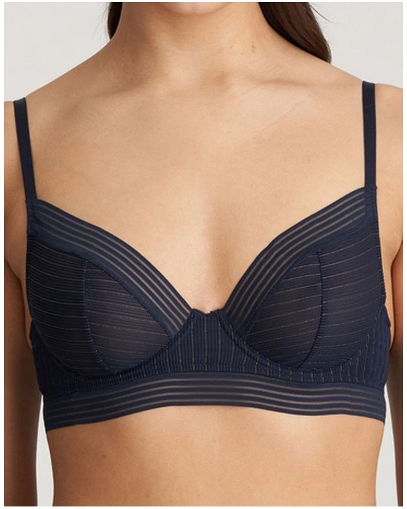 Soutien-gorge Plongeant Marie Jo Tokuda (Velvet Blue) 3 Soutien-gorge Plongeant Marie Jo Tokuda (Velvet Blue)
