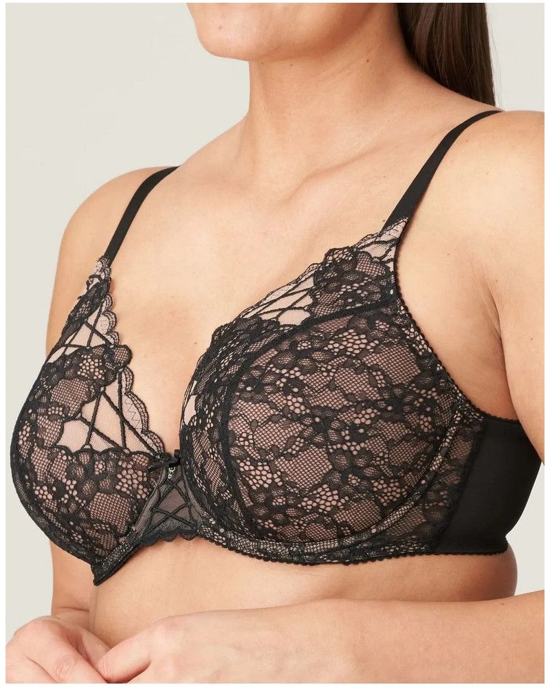 Soutien-gorge Plongeant Prima Donna Livonia (Noir) 4 Soutien-gorge Plongeant Prima Donna Livonia (Noir) – Image 2