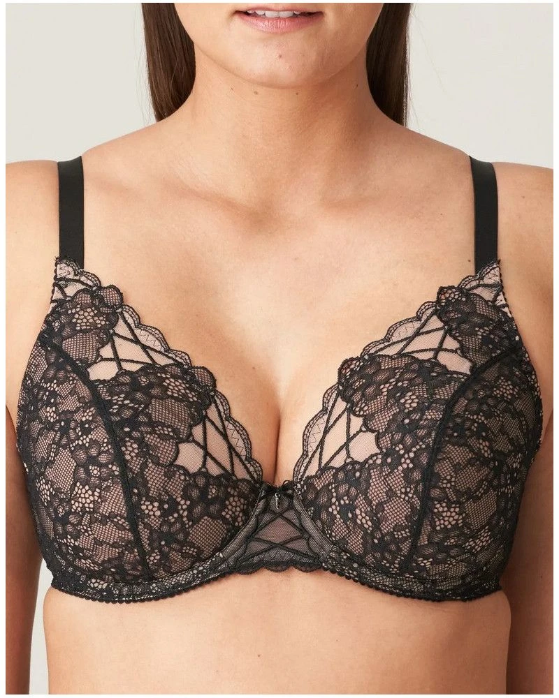 Soutien-gorge Plongeant Prima Donna Livonia (Noir) 3 Soutien-gorge Plongeant Prima Donna Livonia (Noir)