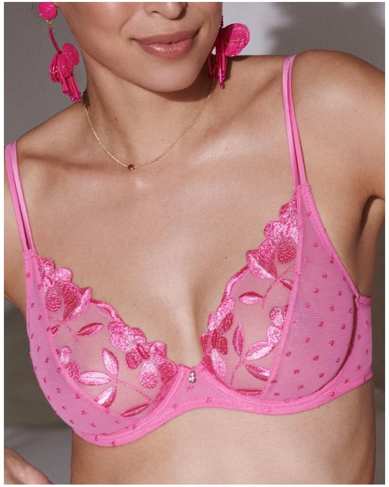 Soutien-gorge Plunge Armatures Marie Jo Agnes (Paradise Pink) 4 Soutien-gorge Plunge Armatures Marie Jo Agnes (Paradise Pink) – Image 2