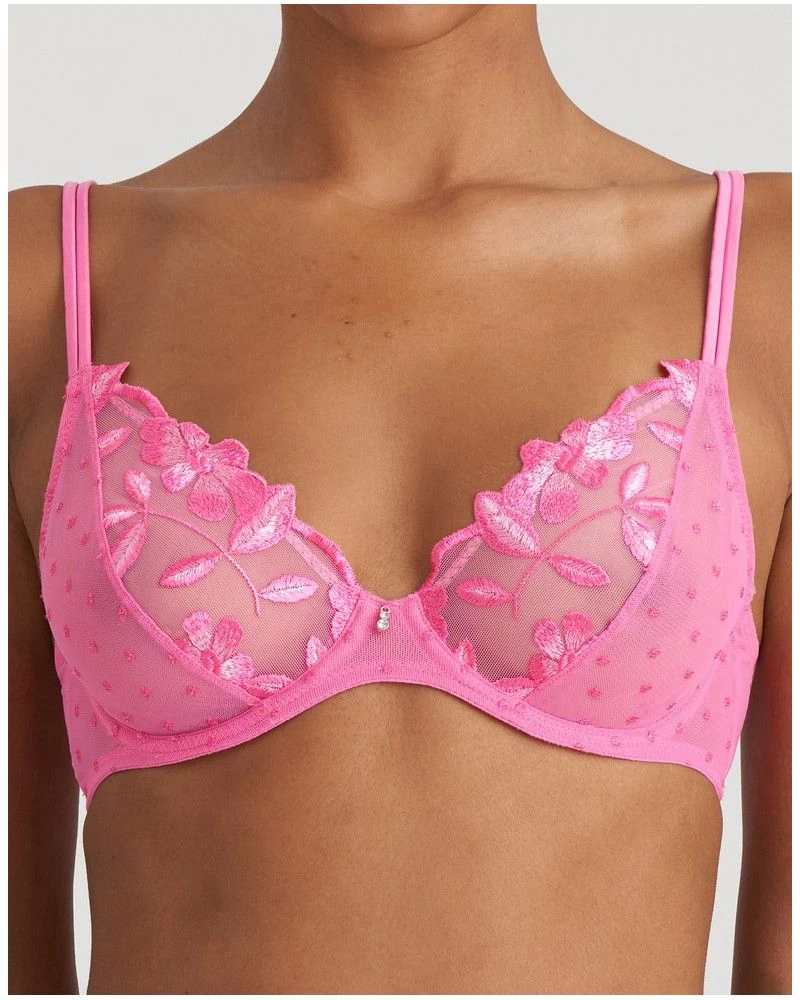 Soutien-gorge Plunge Armatures Marie Jo Agnes (Paradise Pink) 3 Soutien-gorge Plunge Armatures Marie Jo Agnes (Paradise Pink)