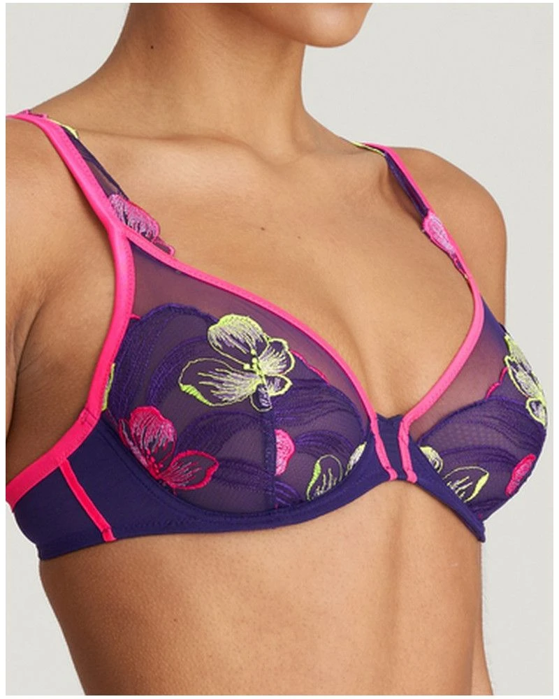 Soutien-gorge Plunge Armatures Marie Jo Georgia (Majestic Purple) 4 Soutien-gorge Plunge Armatures Marie Jo Georgia (Majestic Purple) – Image 2