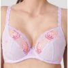 Soutien-gorge Plunge Balconnet Prima Donna Palace Garden (Pastel Lavender) -Magasin De Lingerie De Mode soutien gorge plunge balconnet prima donna palace garden pastel lavender