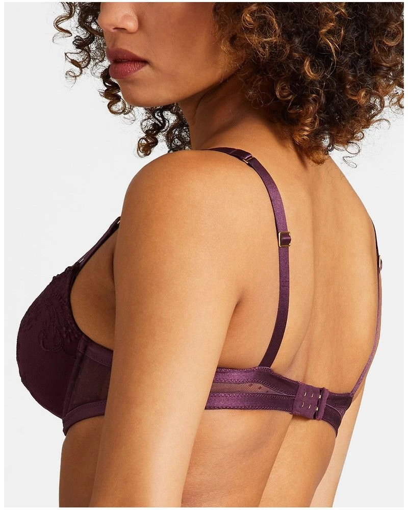 Soutien-gorge Plunge Coque Aubade Femme Passion (Wineberry) 8 Soutien-gorge Plunge Coque Aubade Femme Passion (Wineberry) â Image 6
