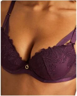 Soutien-gorge Plunge Coque Aubade Femme Passion (Wineberry) 15 Soutien-gorge Plunge Coque Aubade Femme Passion (Wineberry) -Magasin De Lingerie De Mode soutien gorge plunge coque aubade femme passion wineberry 6