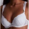 Soutien-gorge Plunge Coque Aubade Mon Bijou (Blanc)