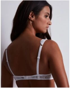 Soutien-gorge Plunge Coque Aubade Mon Bijou (Blanc) 8 Soutien-gorge Plunge Coque Aubade Mon Bijou (Blanc) -Magasin De Lingerie De Mode soutien gorge plunge coque aubade mon bijou blanc 2