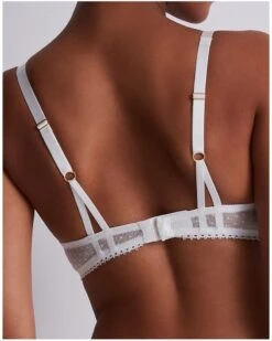 Soutien-gorge Plunge Coque Aubade Trésor Infini (White Wind) -Magasin De Lingerie De Mode soutien gorge plunge coque aubade tresor infini white wind 5