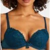 Soutien-gorge Plunge Coussinet Aubade Lovessence (Imperial Green) -Magasin De Lingerie De Mode soutien gorge plunge coussinet aubade lovessence imperial green