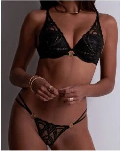 Soutien-gorge Plunge Foulard Aubade X Elie Saab My Desire (Secret Date) -Magasin De Lingerie De Mode soutien gorge plunge foulard aubade x elie saab my desire secret date 3