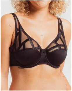 Soutien-gorge Plunge Louisa Bracq Série (Noir)