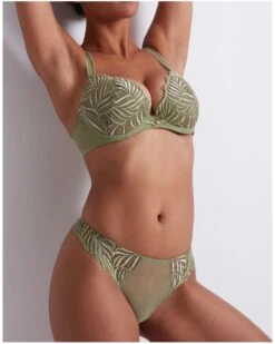 Soutien-gorge Plunge Push-up Aubade Paradis Exotique (Amazonia) -Magasin De Lingerie De Mode soutien gorge plunge push up aubade paradis exotique amazonia 2